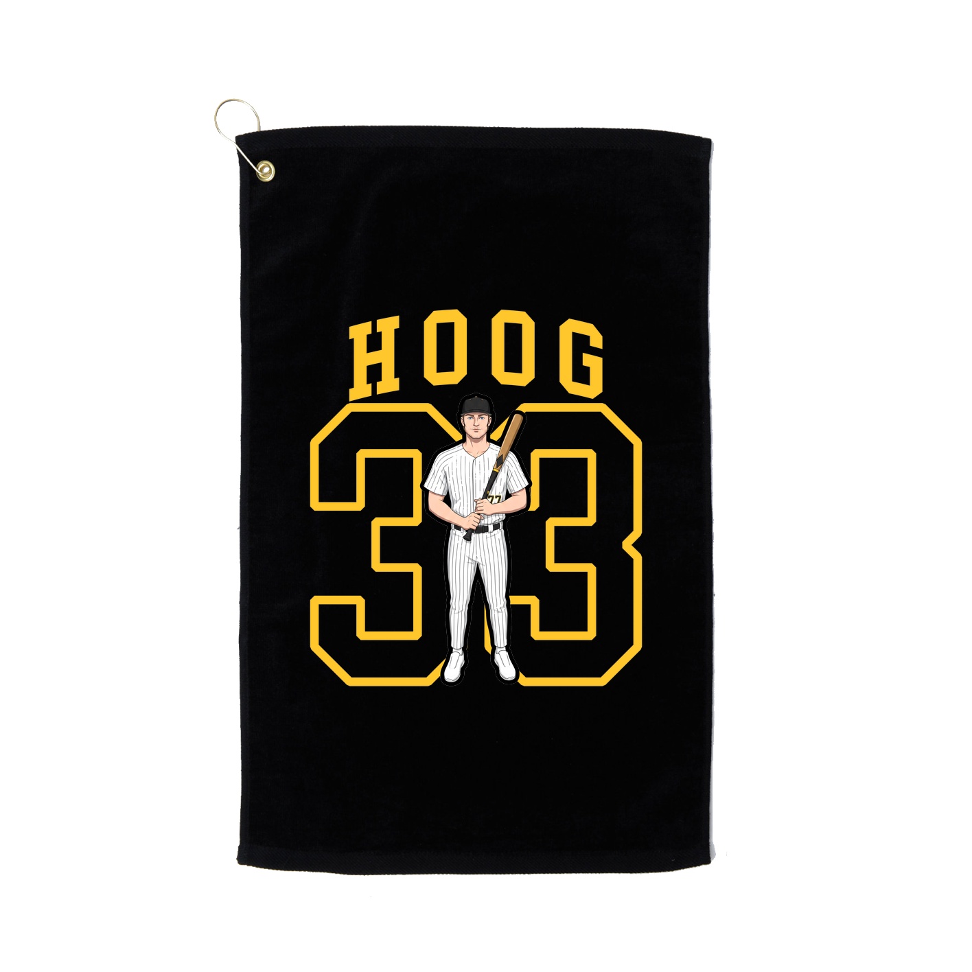 Golf Towel — Shirsey in Black