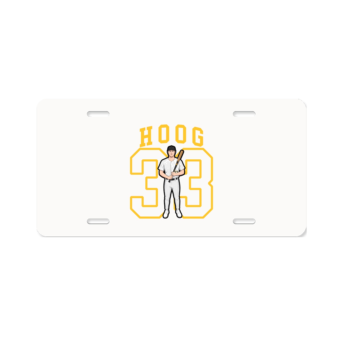 License Plate — Shirsey in Classic