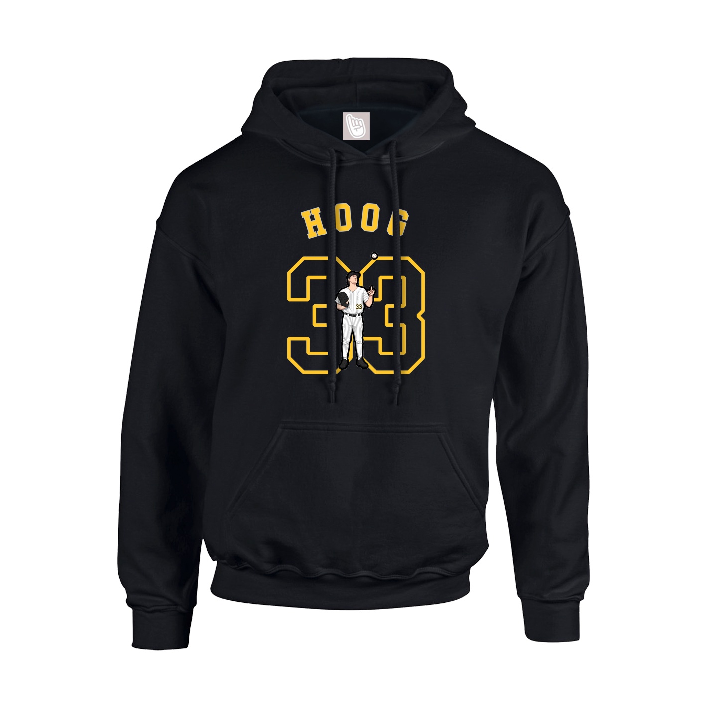 Youth Hoodie — Shirsey Arch in Black