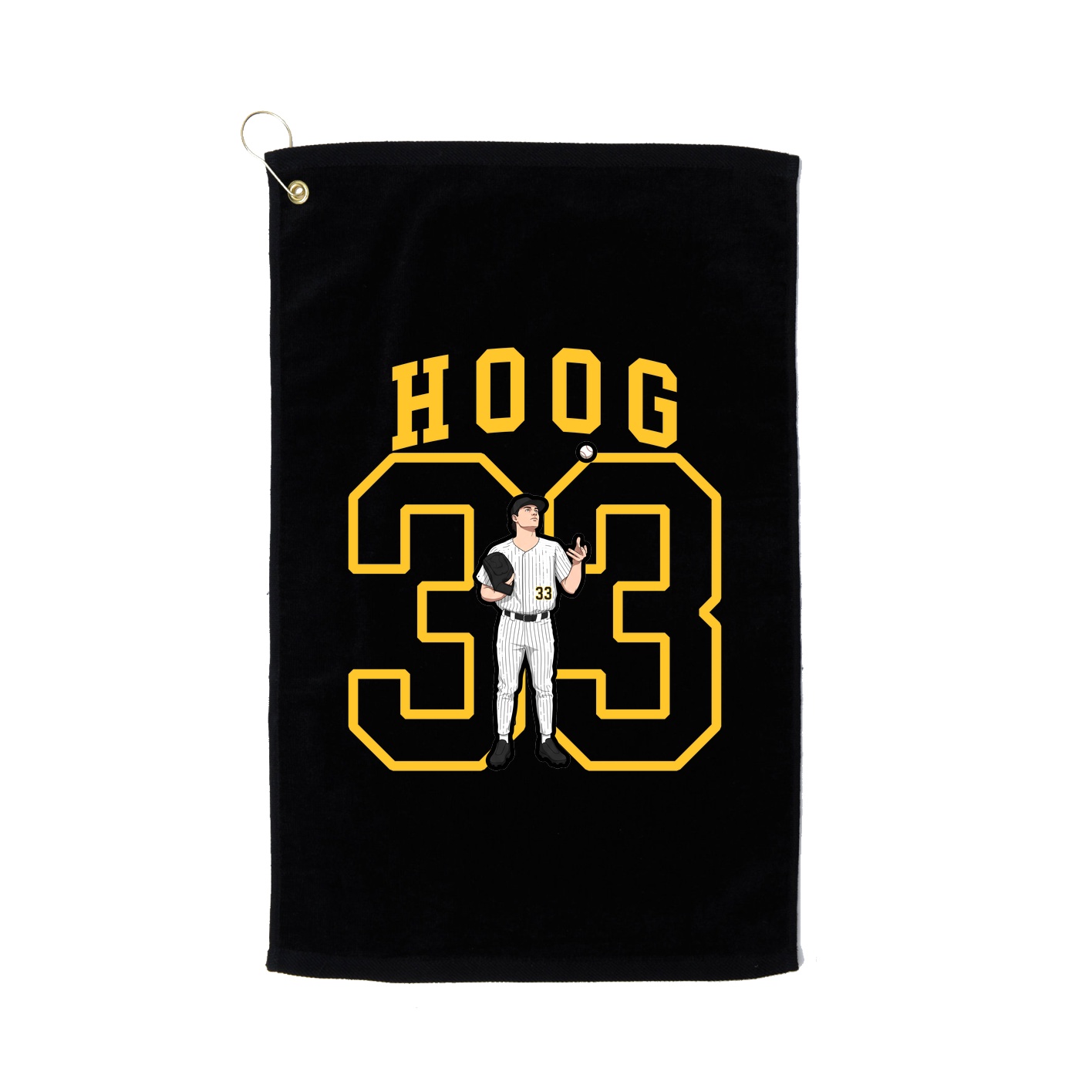 Golf Towel — Shirsey in Black