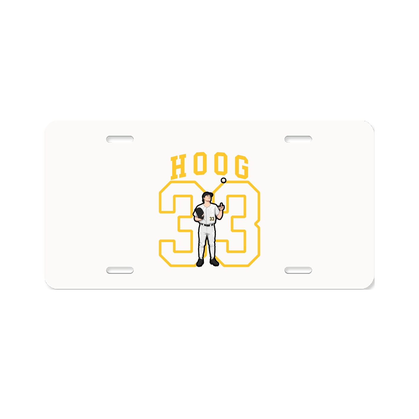 License Plate — Shirsey in Classic