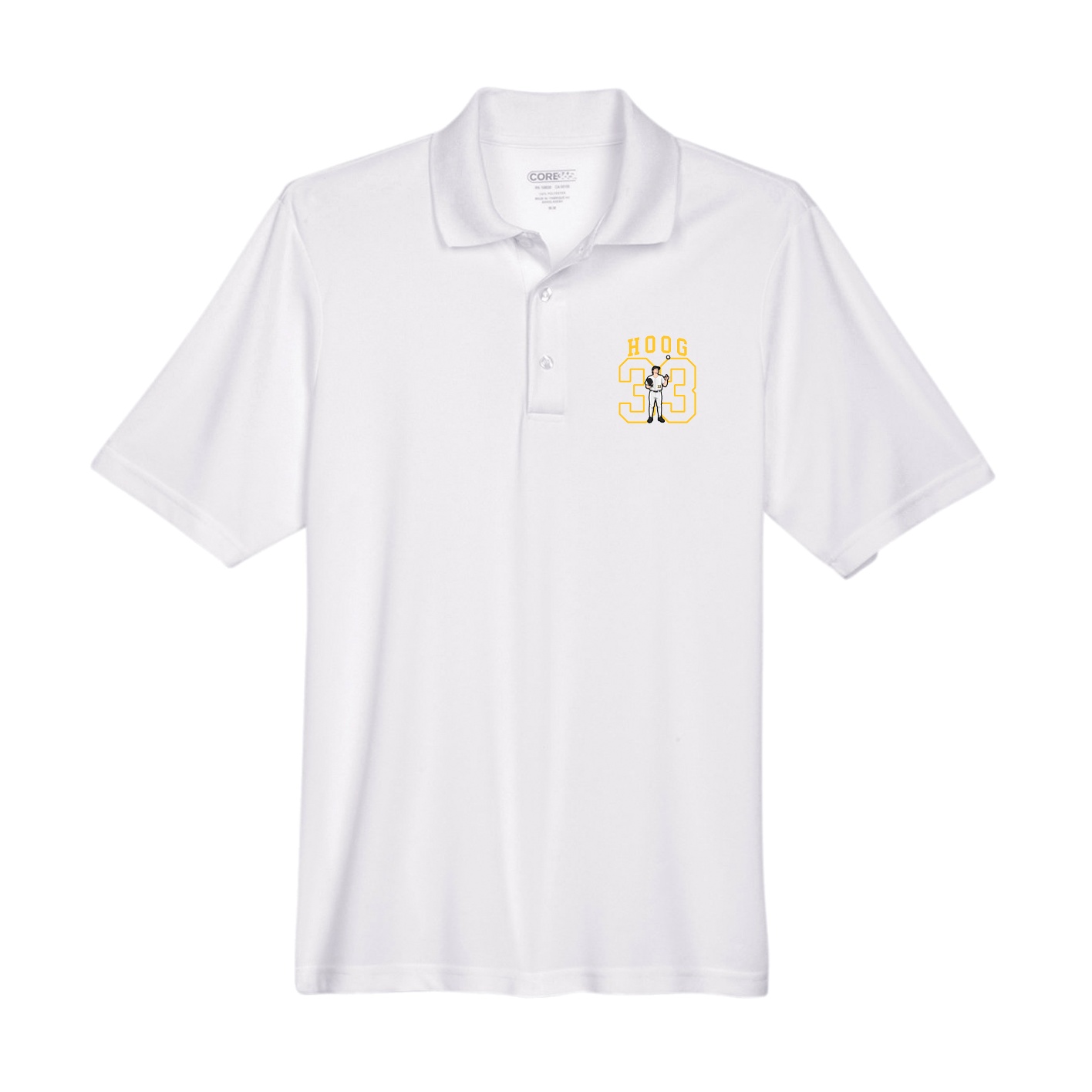 Performance Polo — Shirsey in White