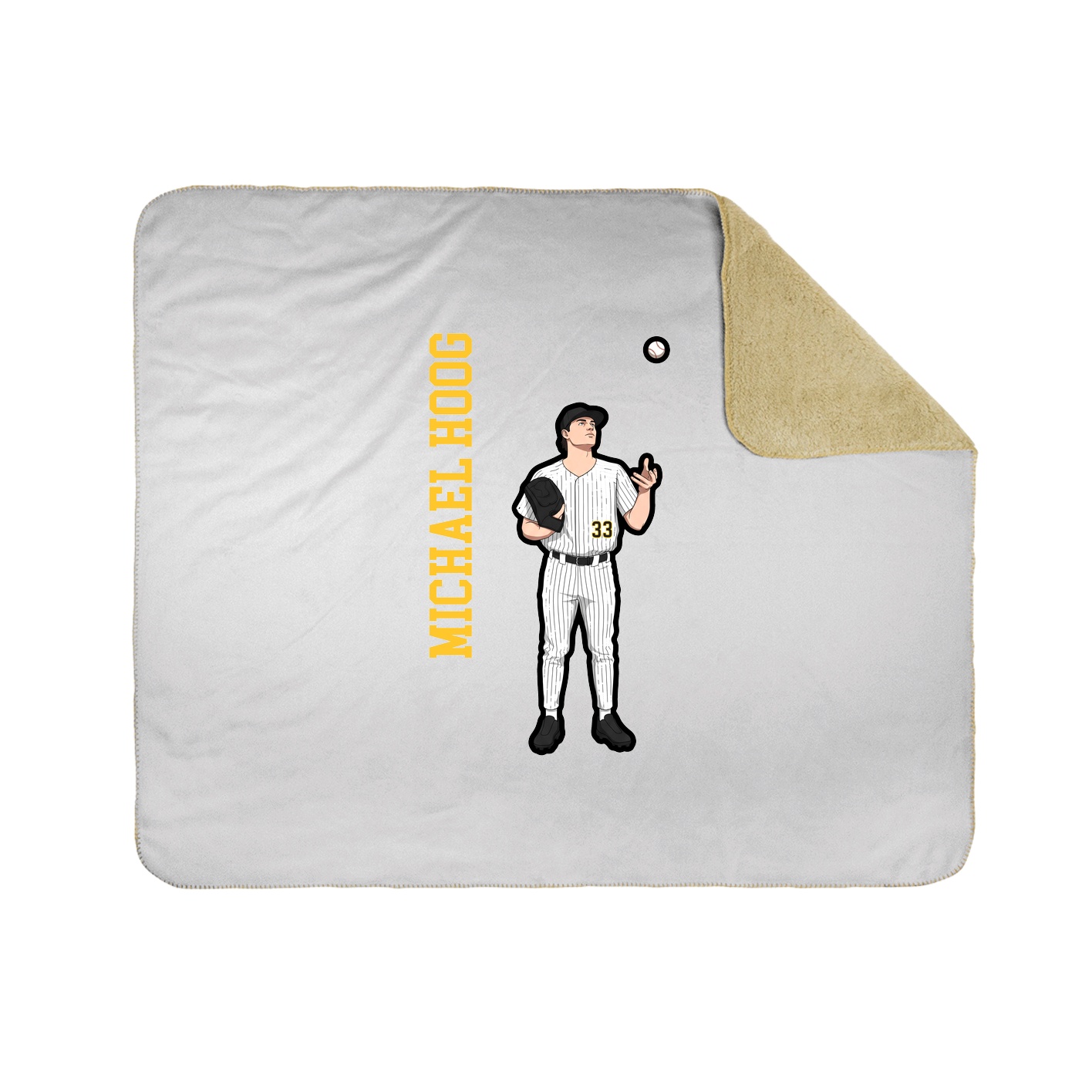 50x60 Sherpa Lined Throw Blanket