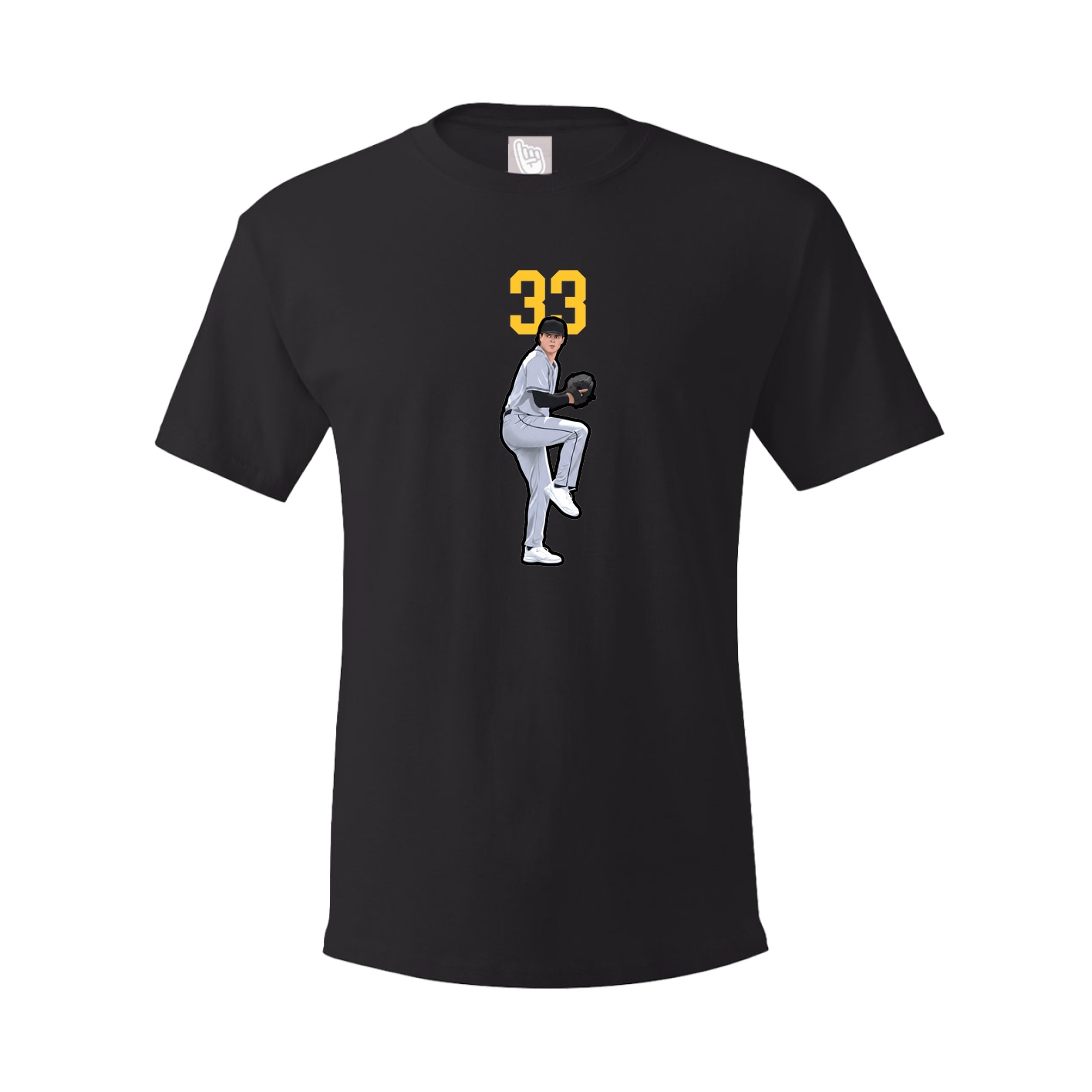 Tee — Number Top in Black