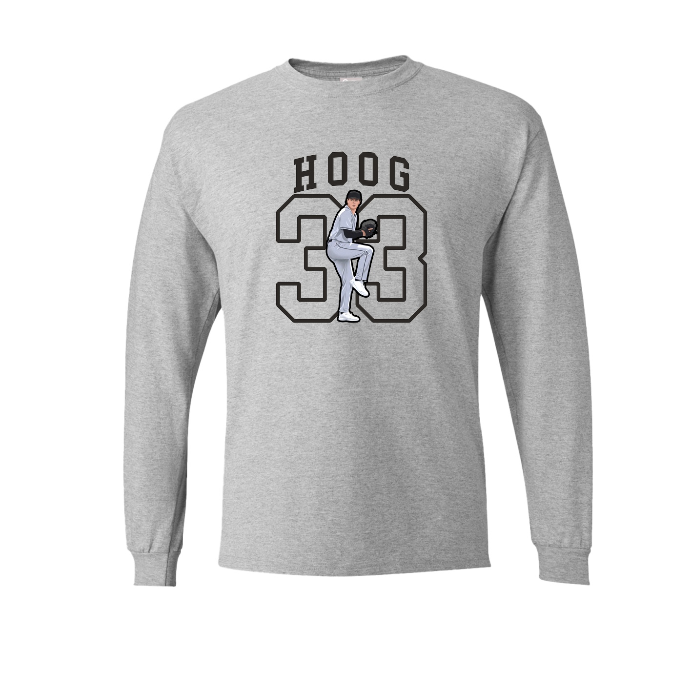 Long Sleeve Tee — Shirsey in Grey
