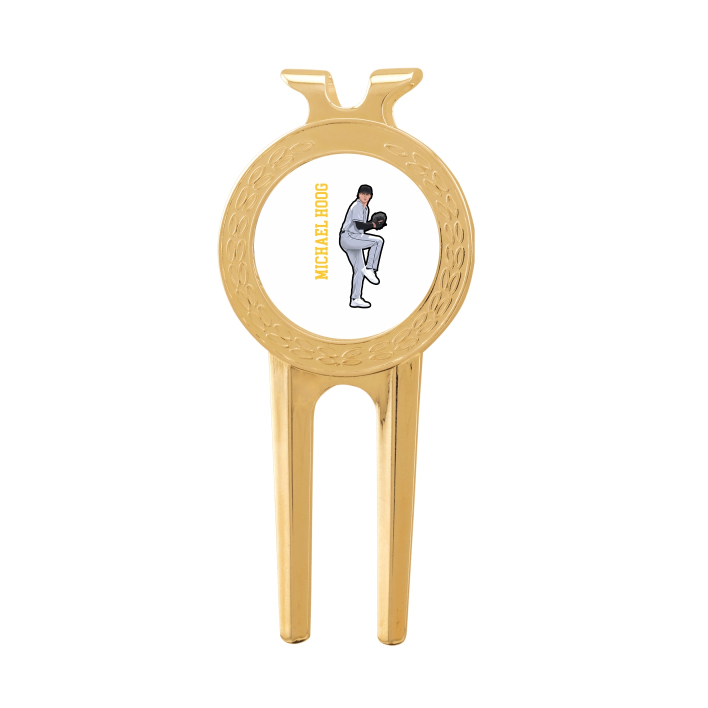 Divot Tool with Ball Marker — Name Vertical in Classic