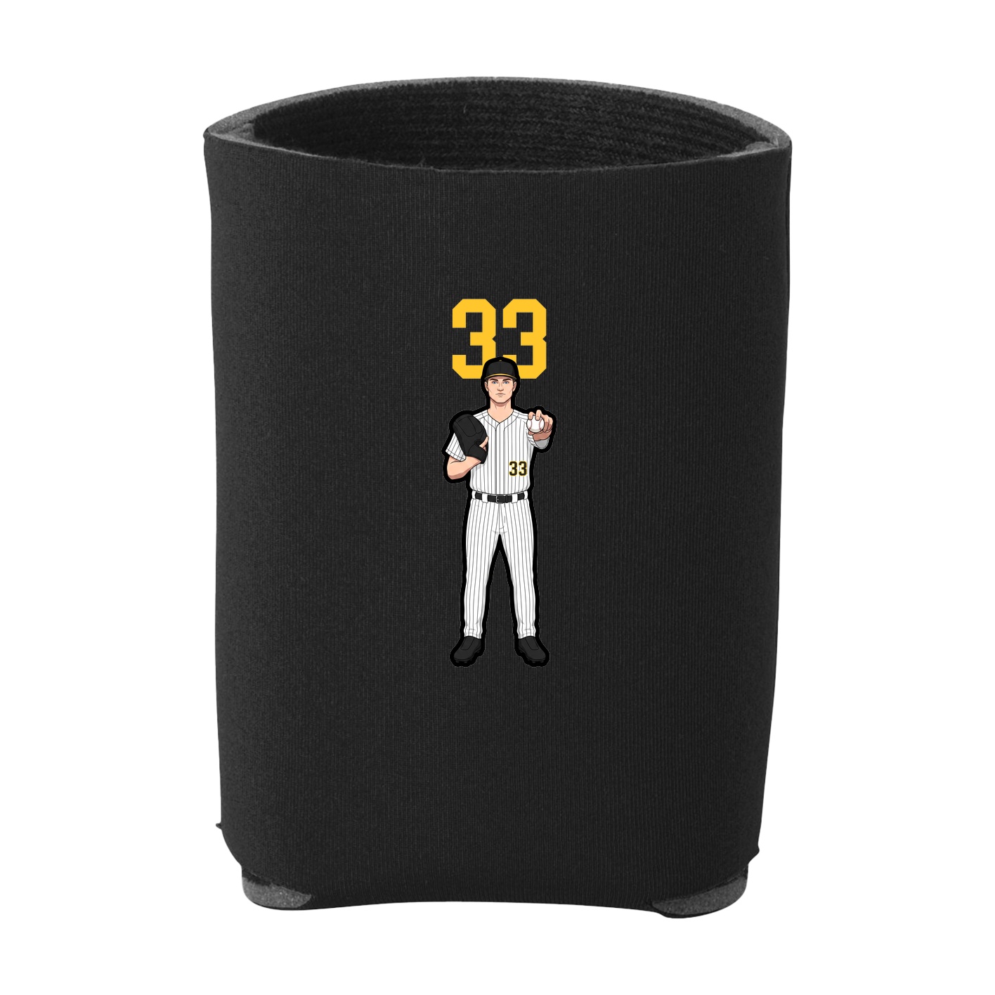 Can Holder — Number Top in Black