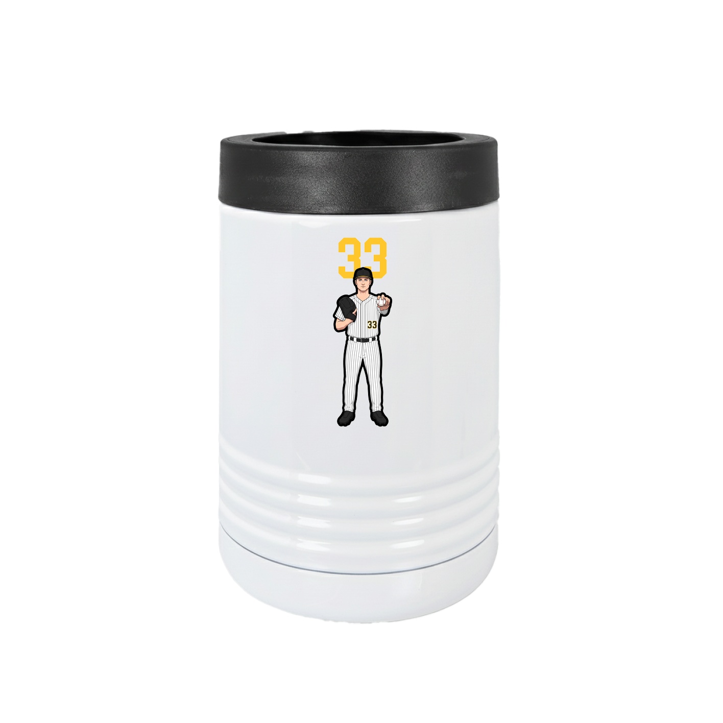 Beverage Holder — Number Top in White