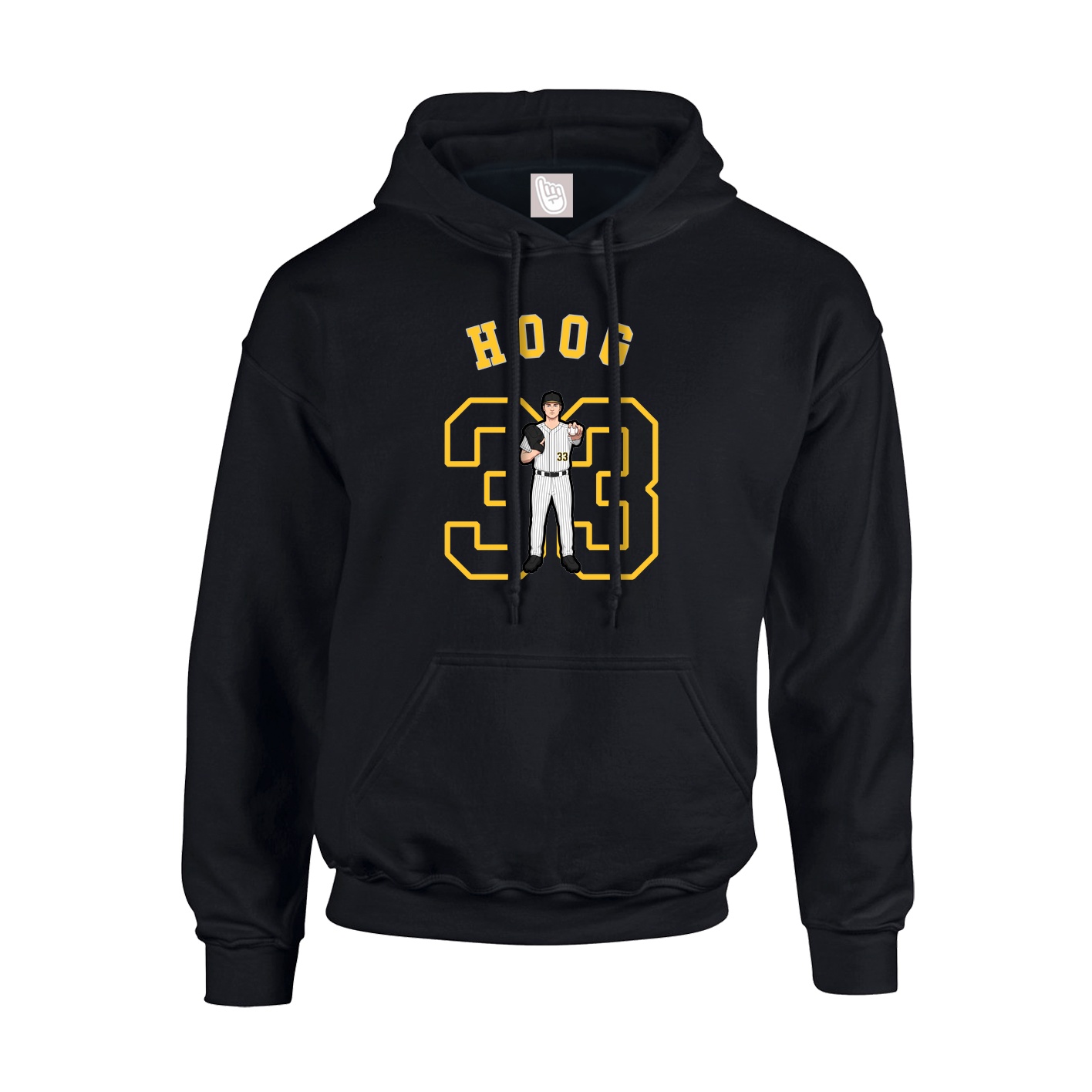 Youth Hoodie — Shirsey Arch in Black