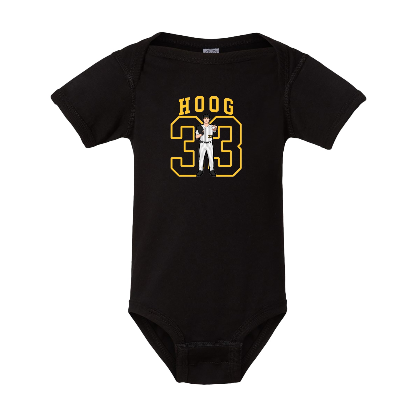 Baby Onesie — Shirsey in Black