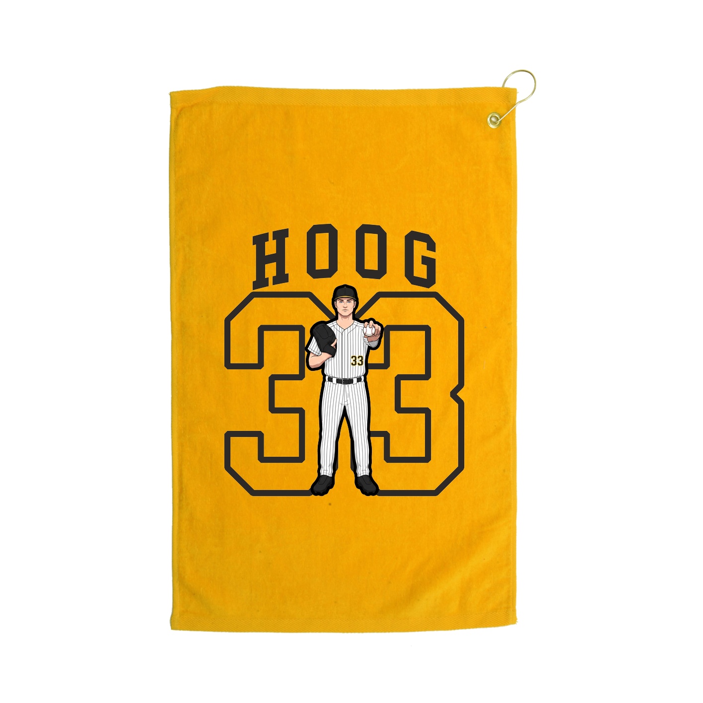 Golf Towel — Shirsey in Gold