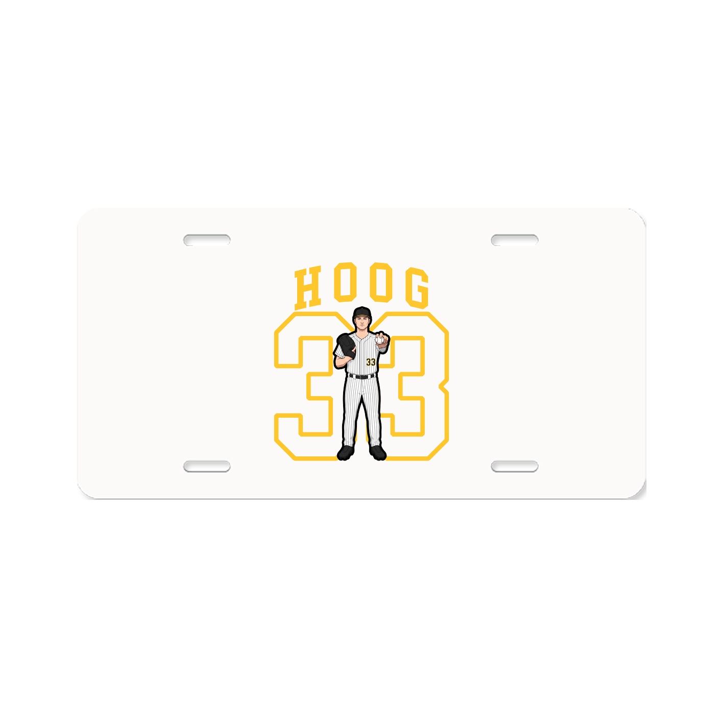 License Plate — Shirsey in Classic