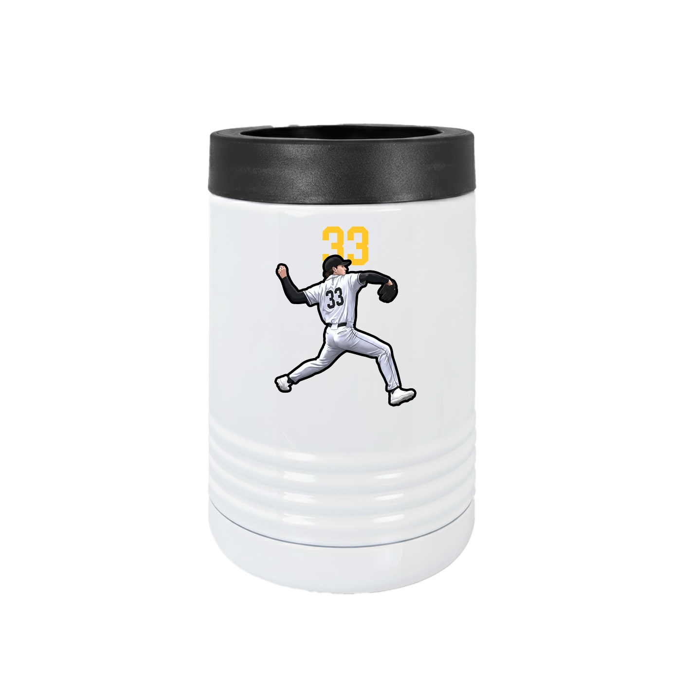 Beverage Holder — Number Top in White