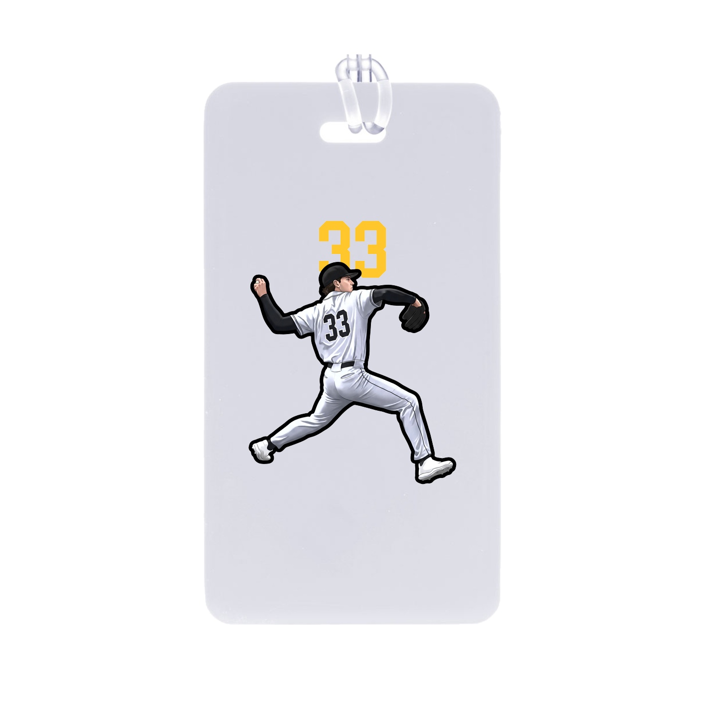 Bag Tag — Number Top in Classic