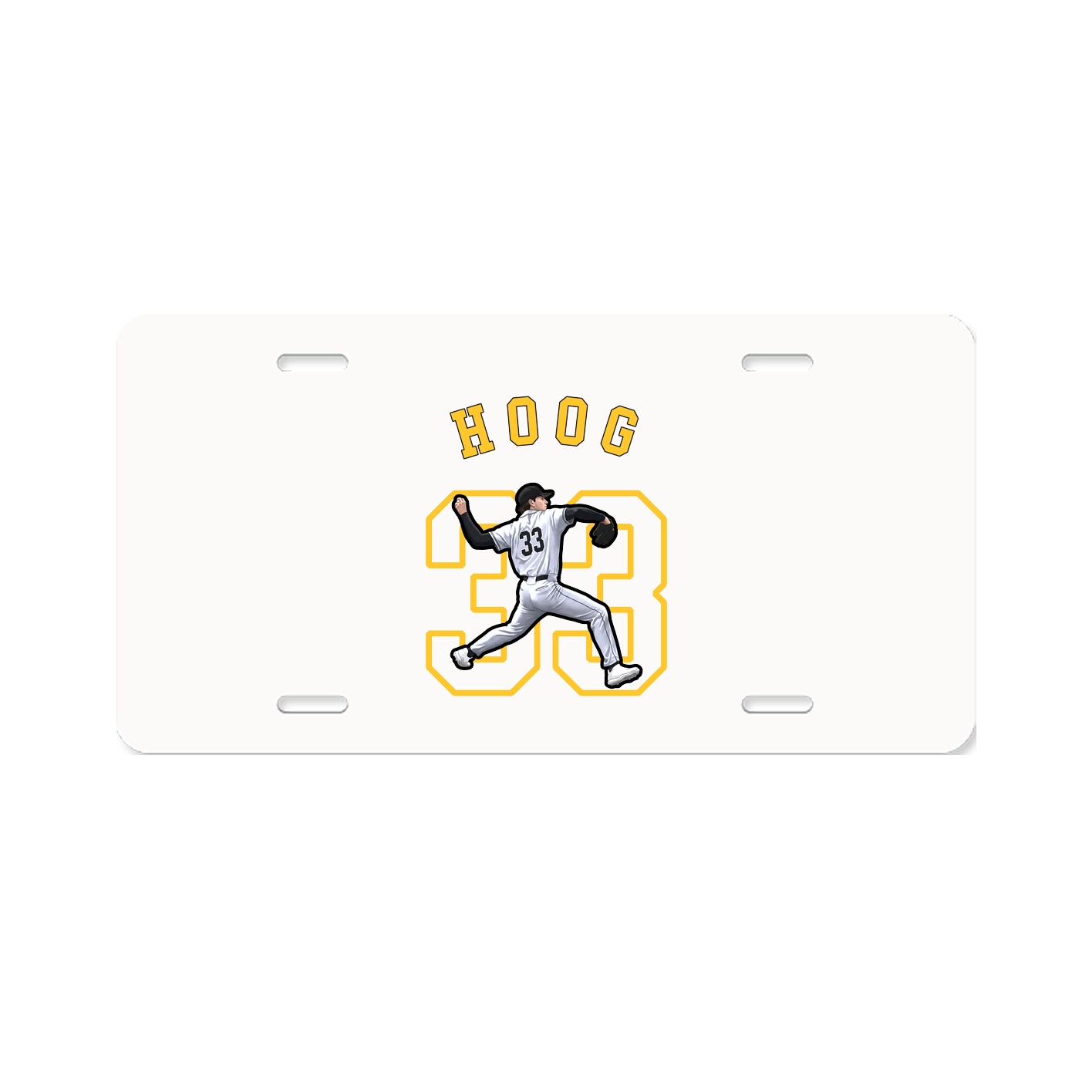 License Plate — Shirsey Arch in Classic