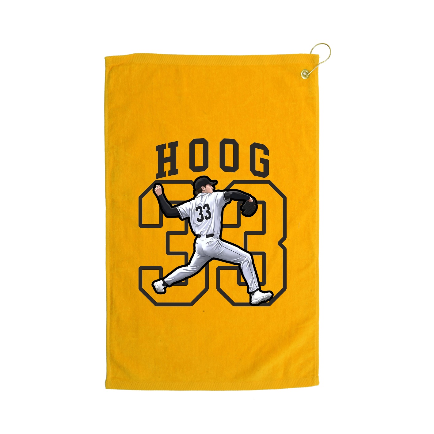 Golf Towel — Shirsey in Gold