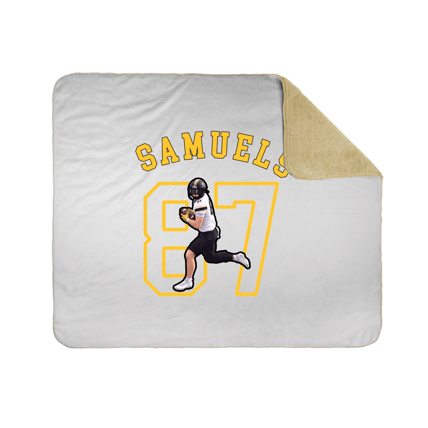 Throw Blanket — Shirsey Arch in White