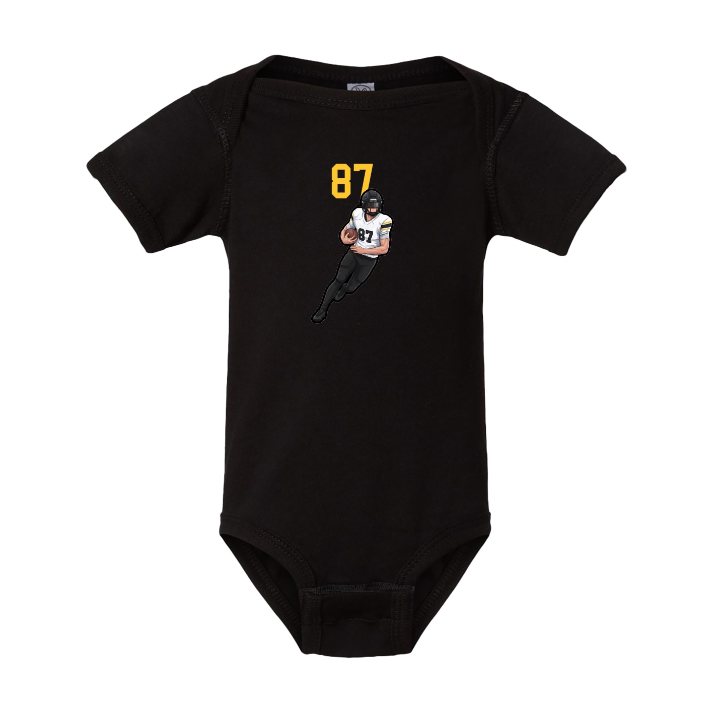Baby Onesie — Number Top in Black