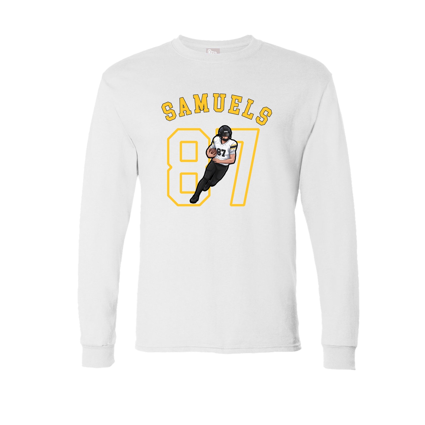 Long Sleeve Tee — Shirsey Arch in White