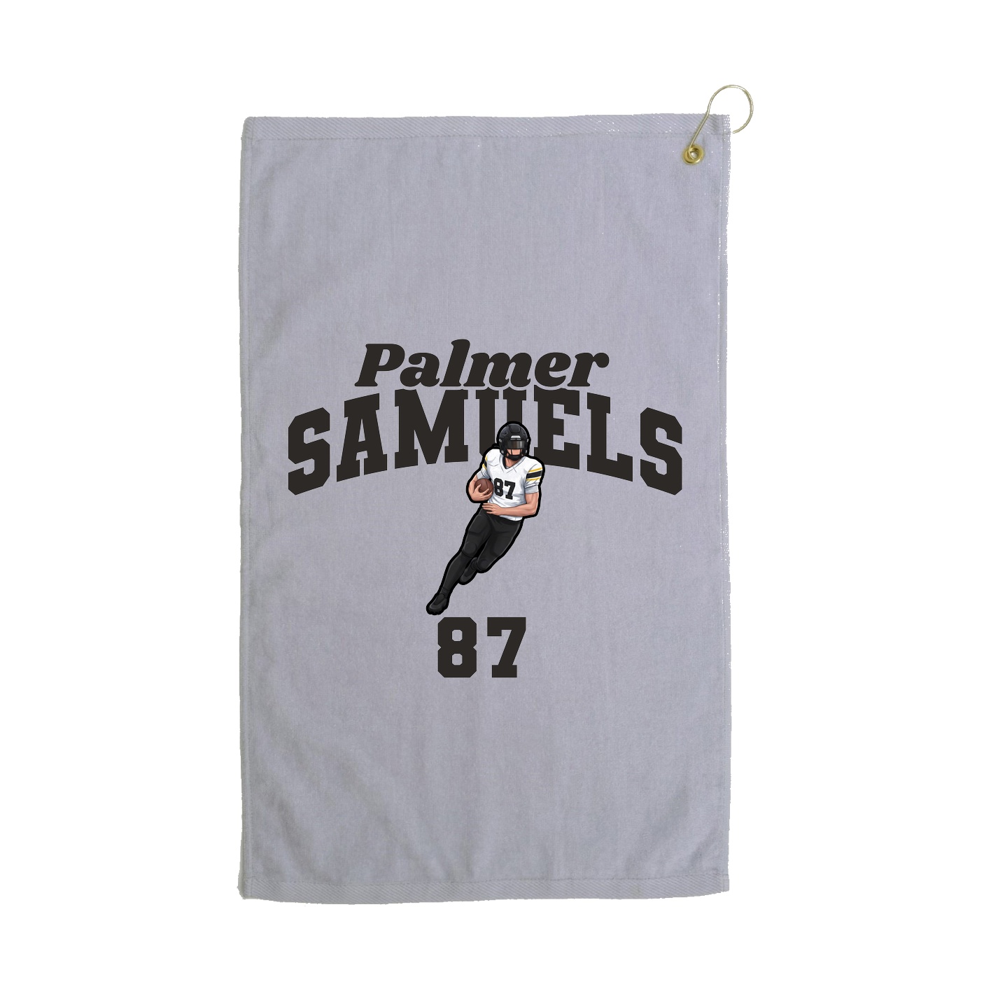 Golf Towel — Signature Arch in Grey