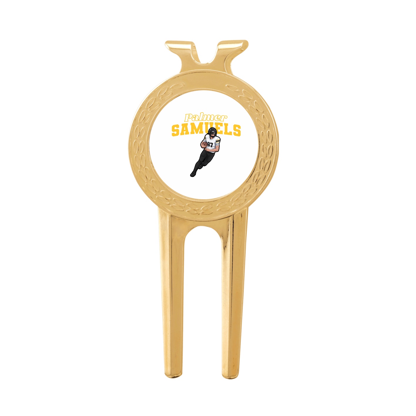 Divot Tool with Ball Marker — Name Arch in Classic