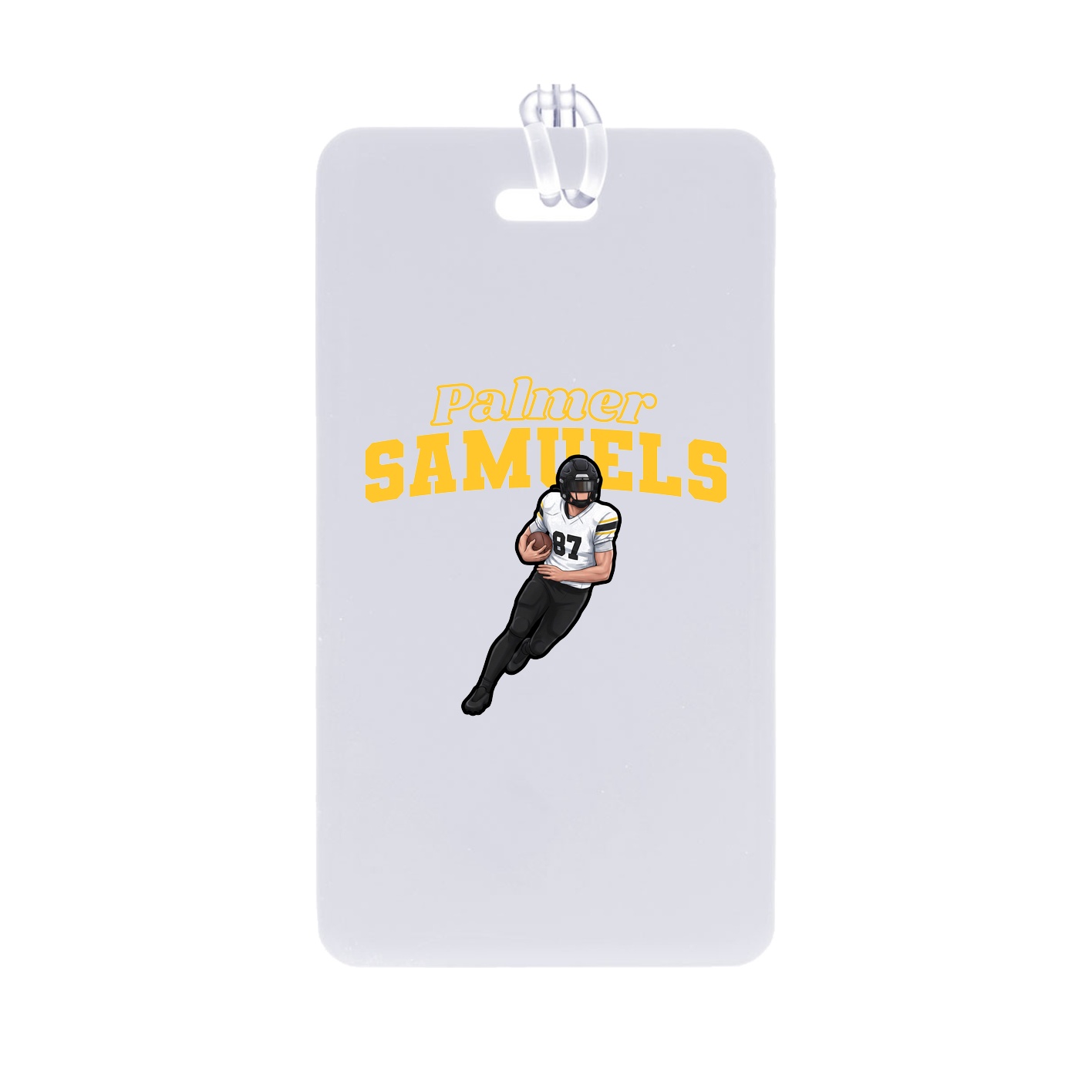 Bag Tag — Name Arch in Classic