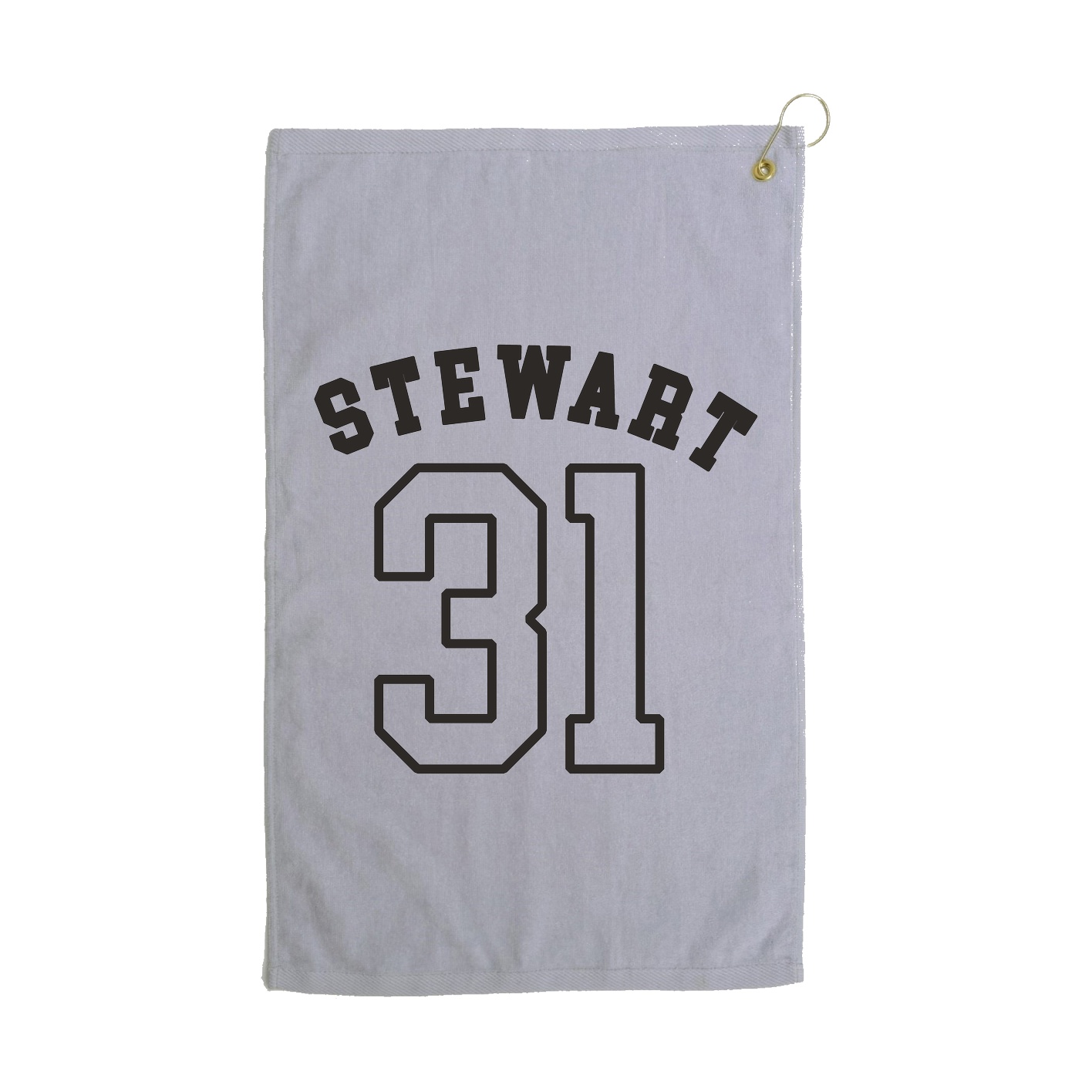 Golf Towel — Shirsey Arch in Grey