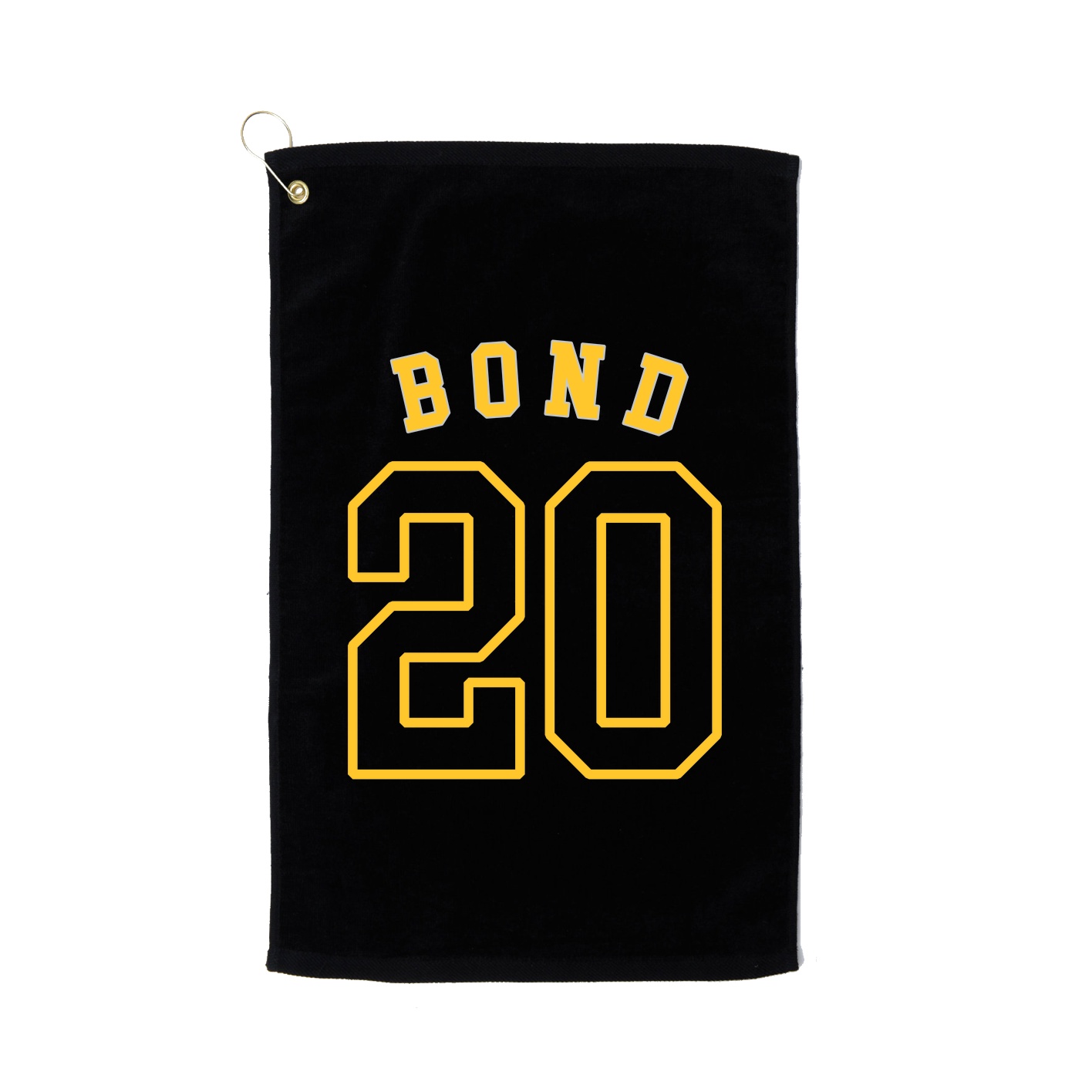 Golf Towel — Shirsey Arch in Black
