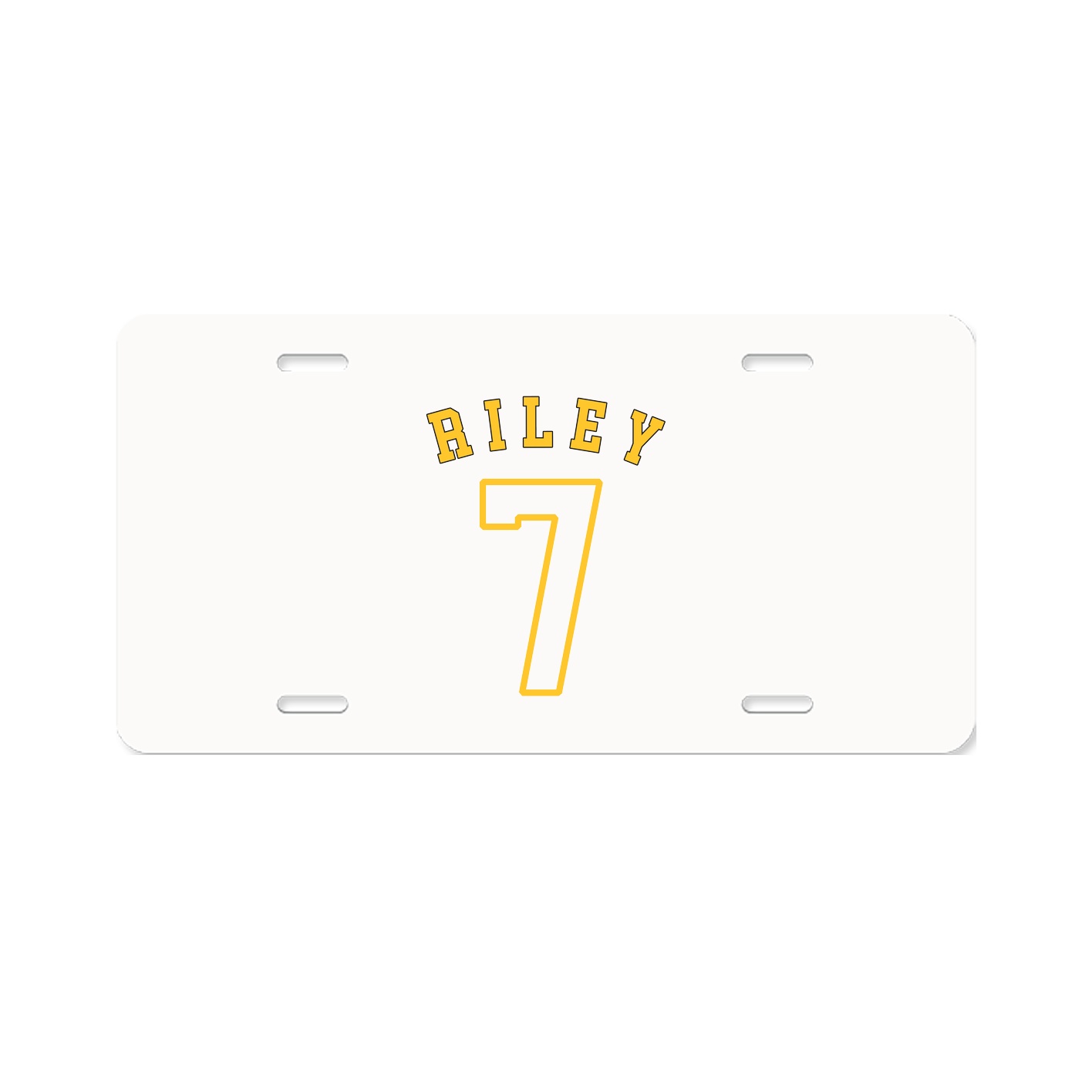 License Plate — Shirsey Arch in Classic