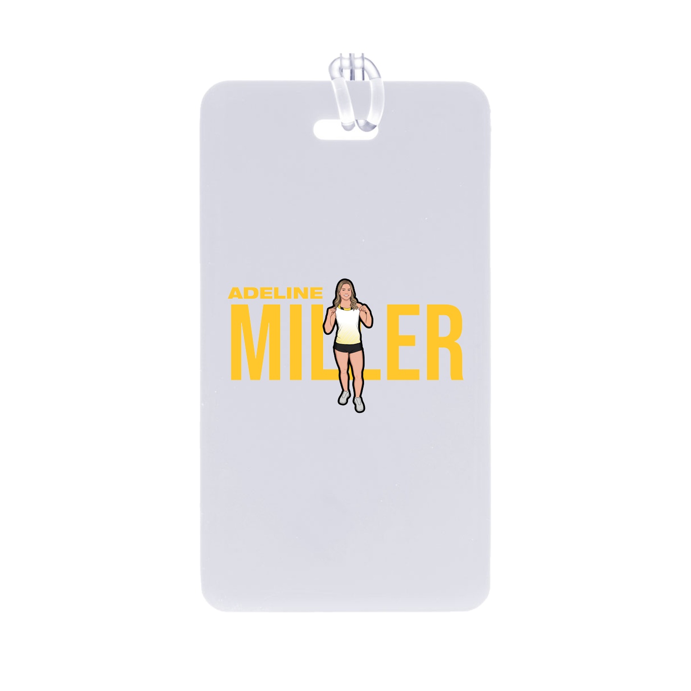 Bag Tag — Player Name in Classic