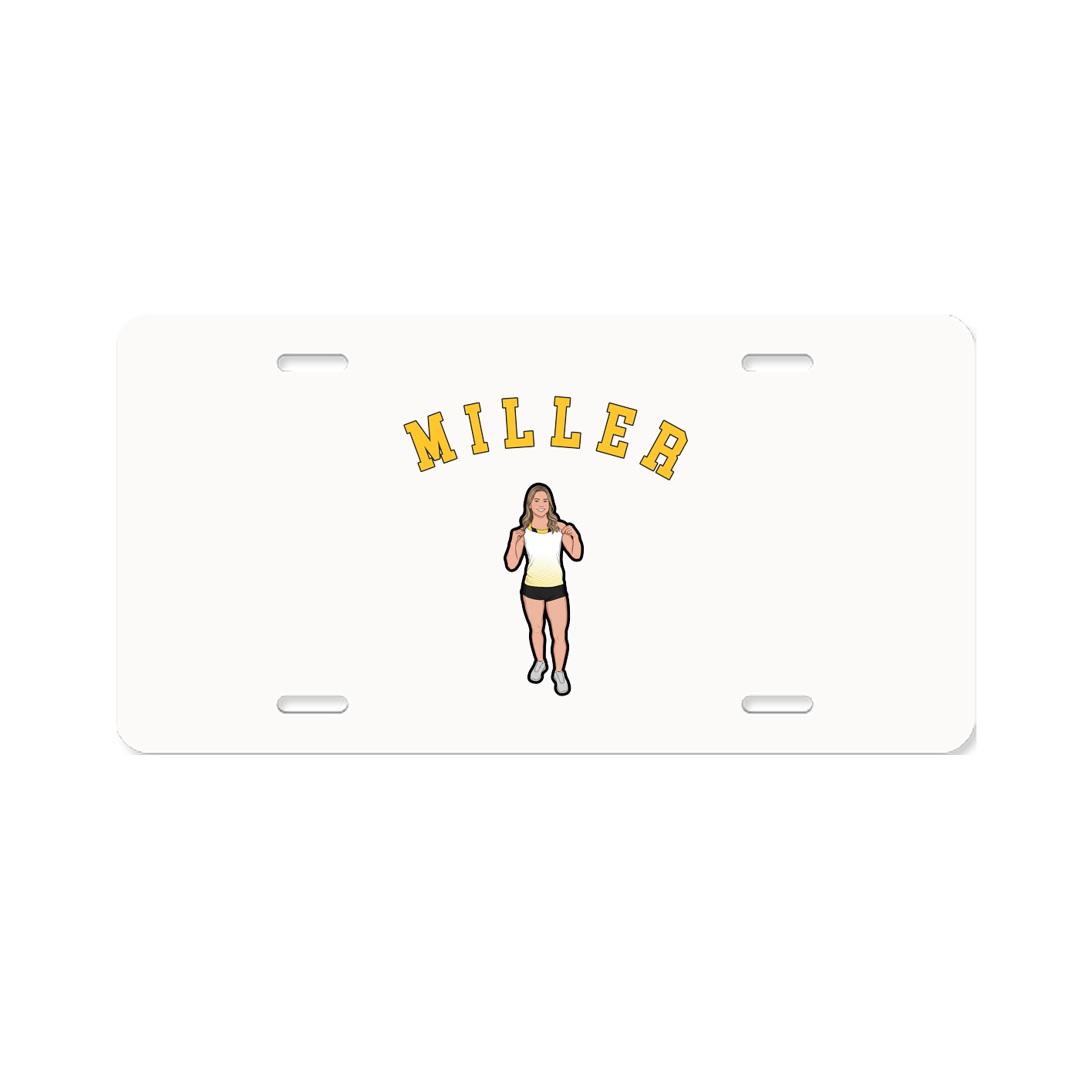 License Plate — Shirsey Arch in Classic