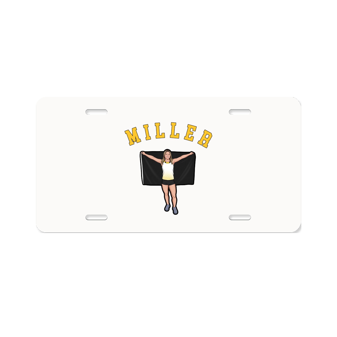 License Plate — Shirsey Arch in Classic