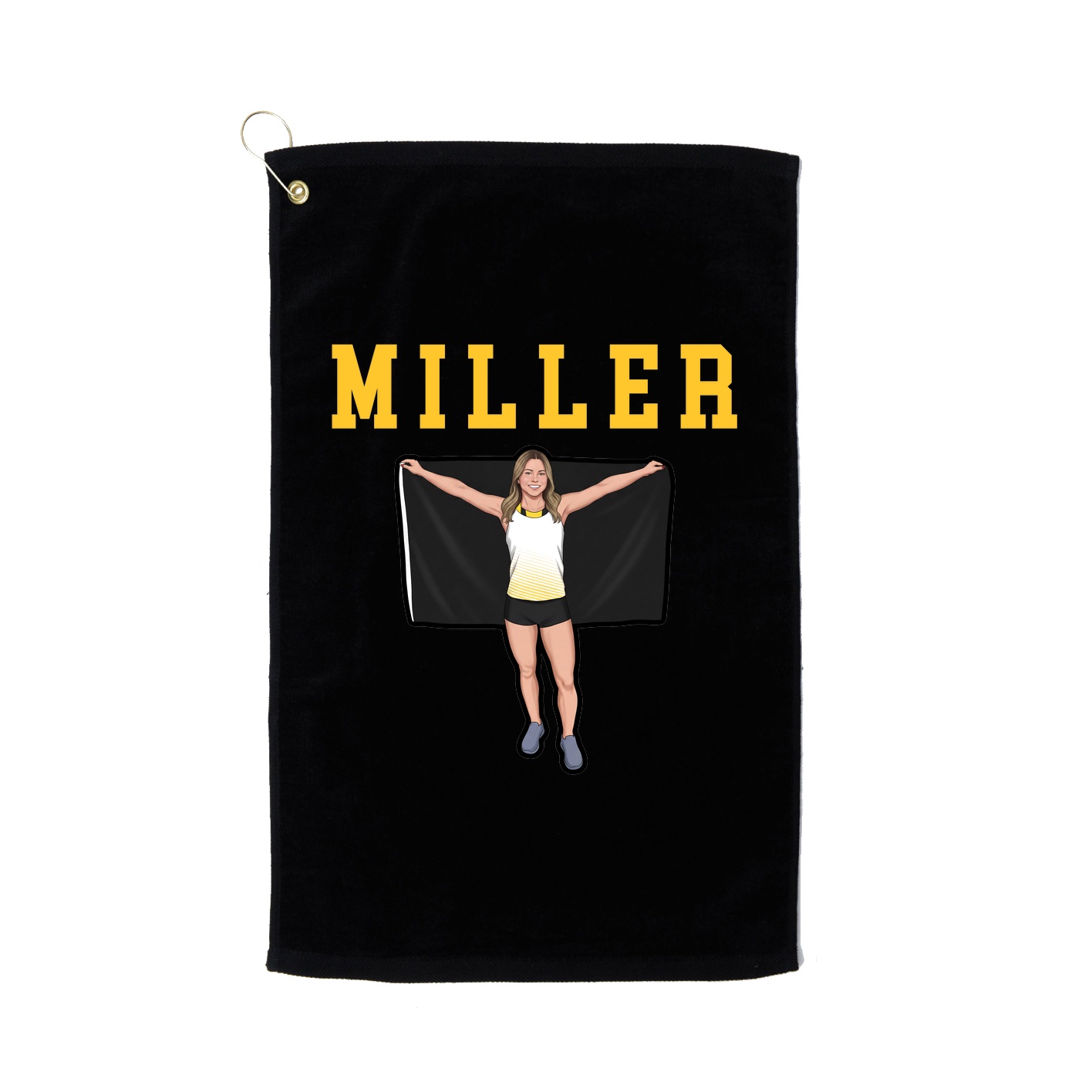 Golf Towel — Shirsey in Black