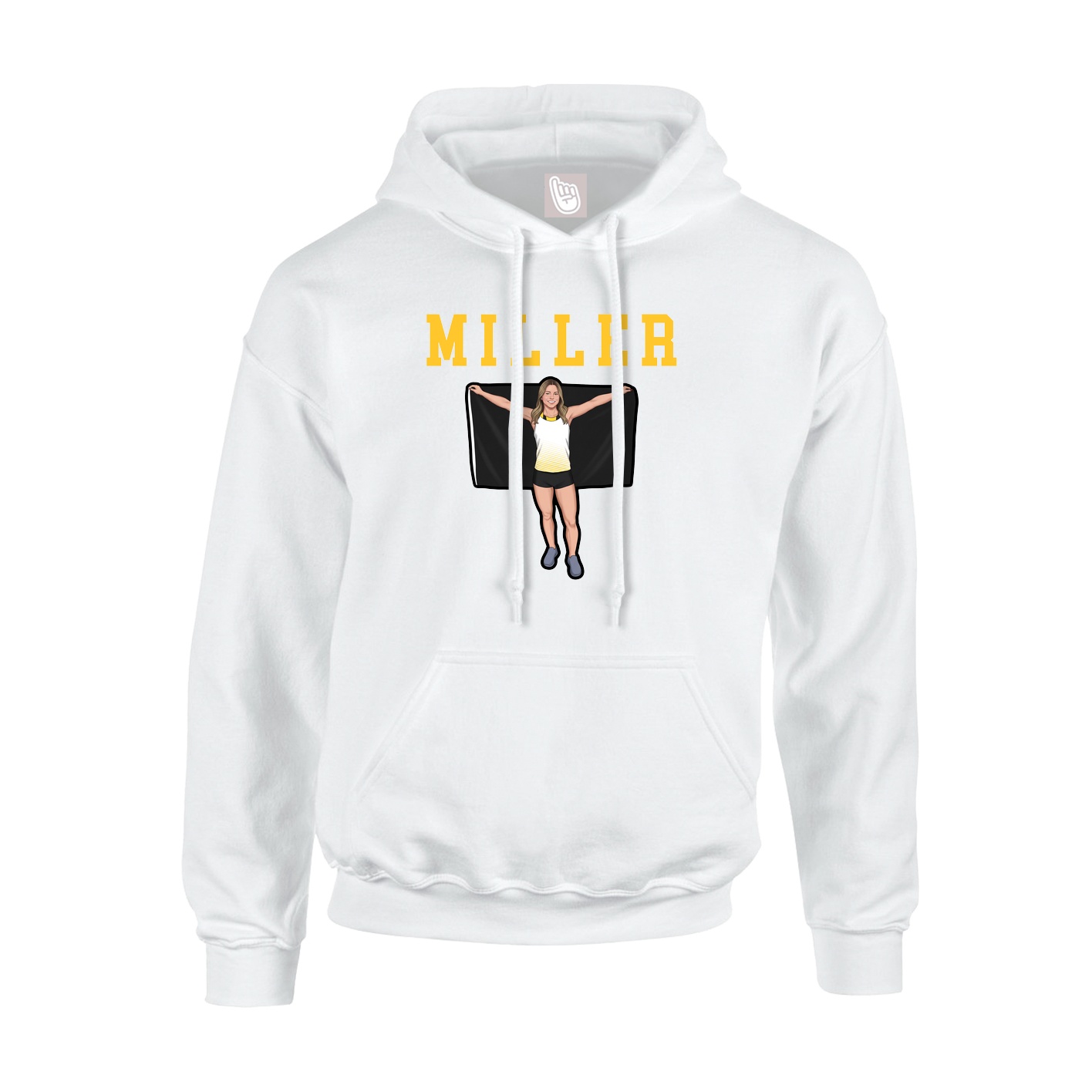 Youth Hoodie — Shirsey in White