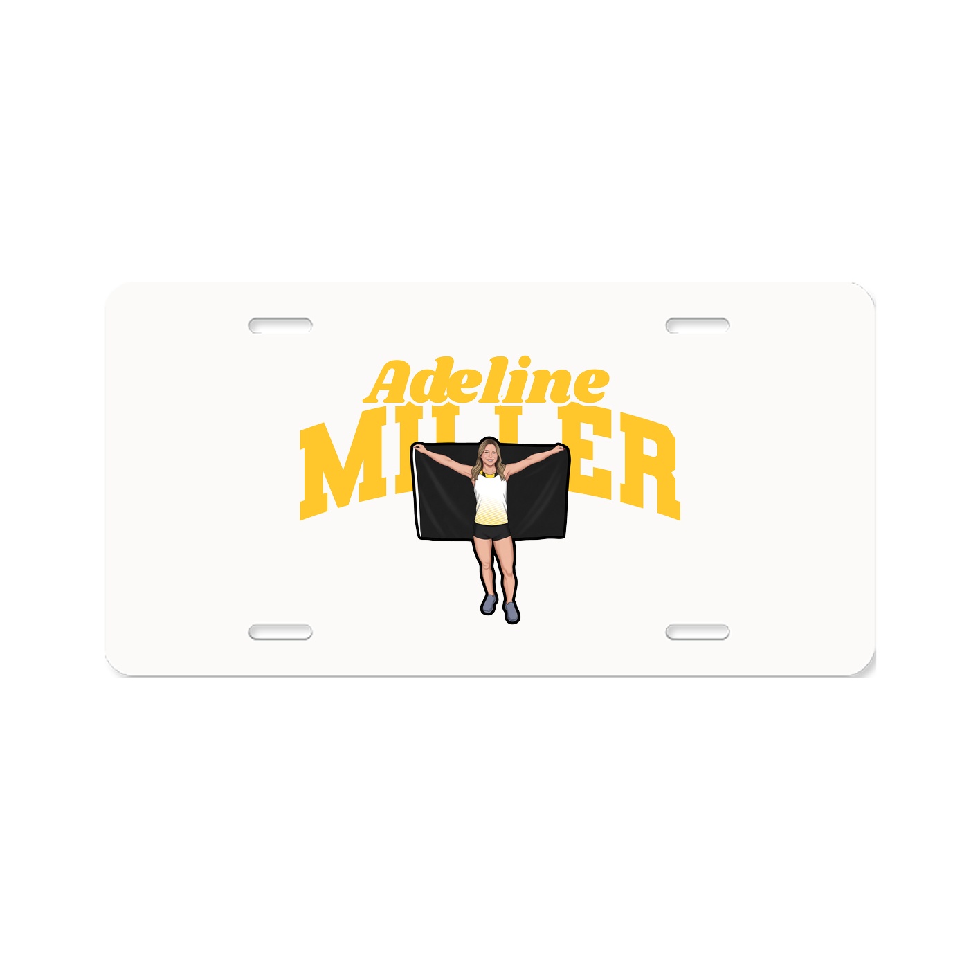 License Plate — Signature Arch in Classic