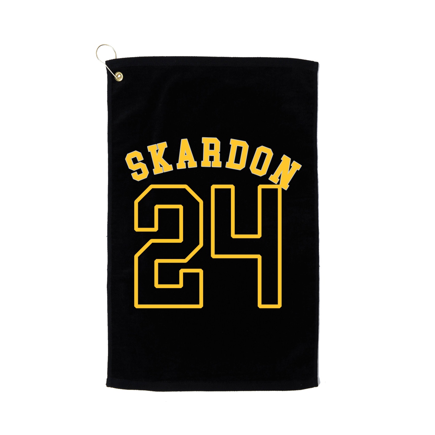 Golf Towel — Shirsey Arch in Black