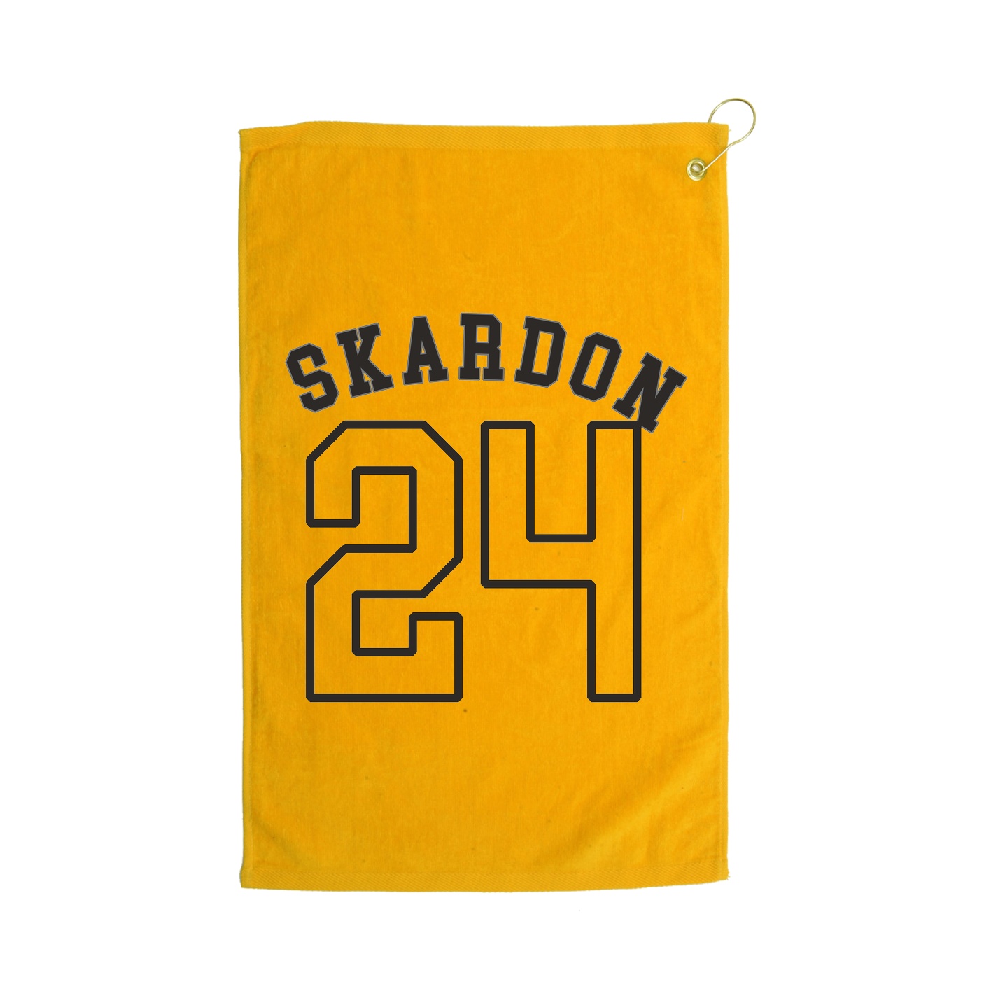 Golf Towel — Shirsey Arch in Gold