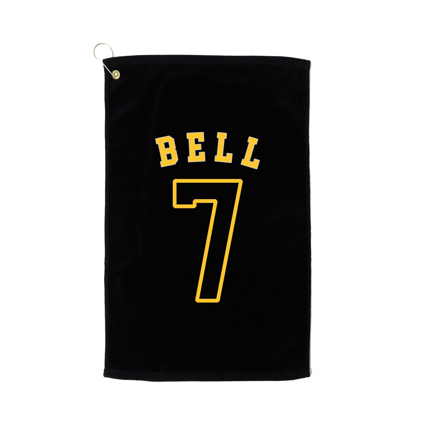 Golf Towel — Shirsey Arch in Black