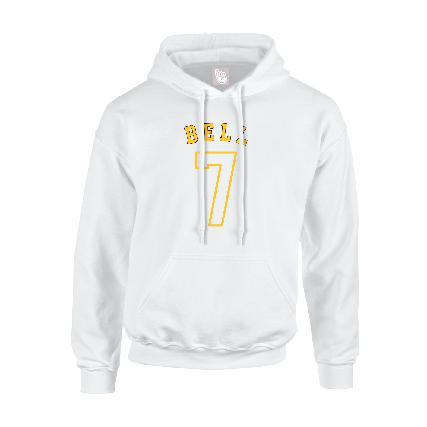 Hoodie — Shirsey Arch in White