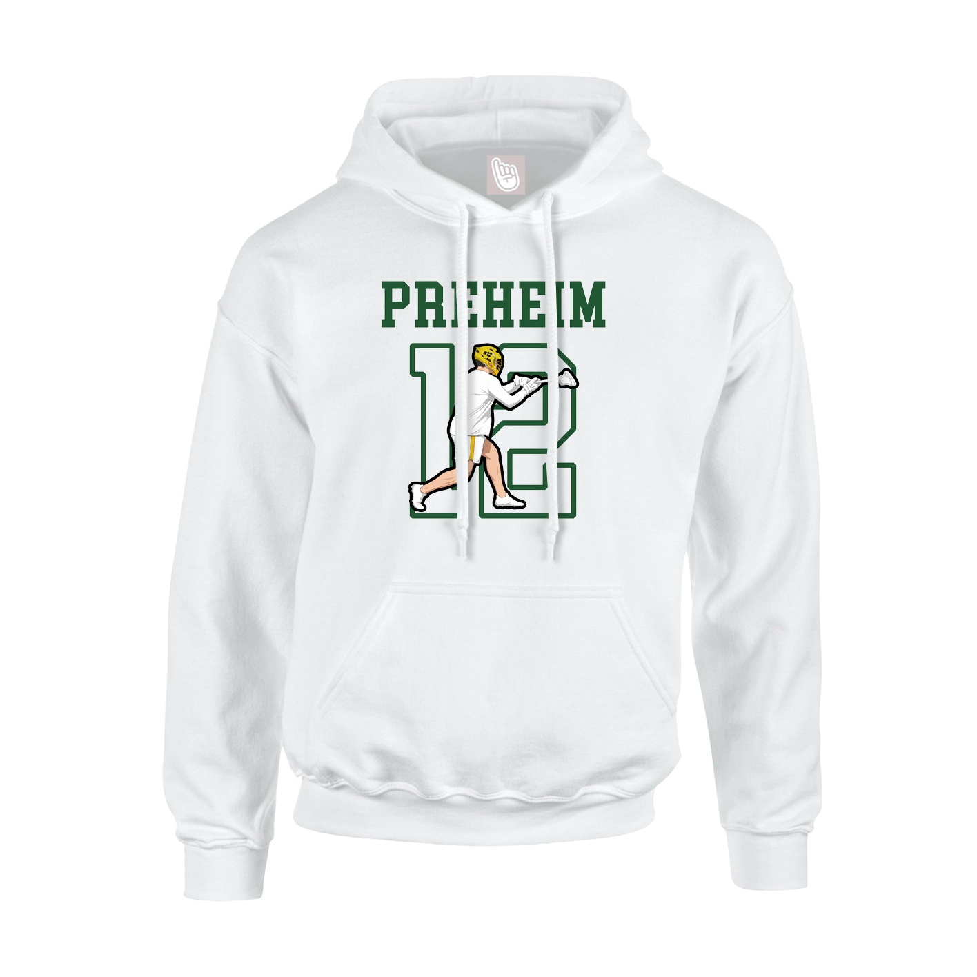 Youth Hoodie — Shirsey in White