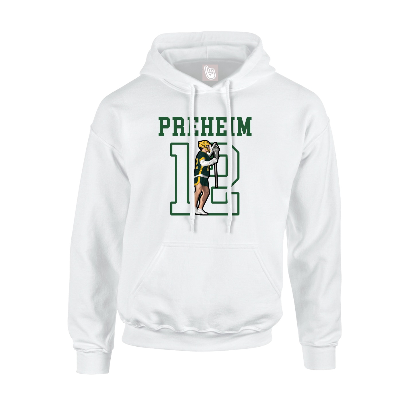 Youth Hoodie — Shirsey in White