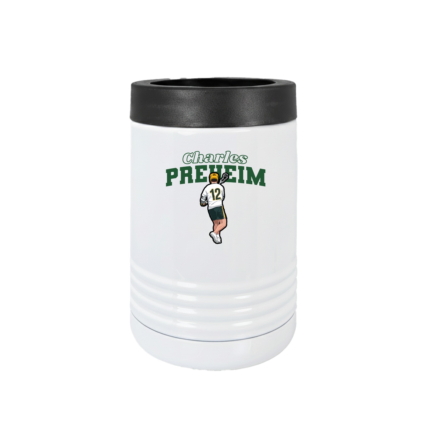 Beverage Holder — Name Arch in White