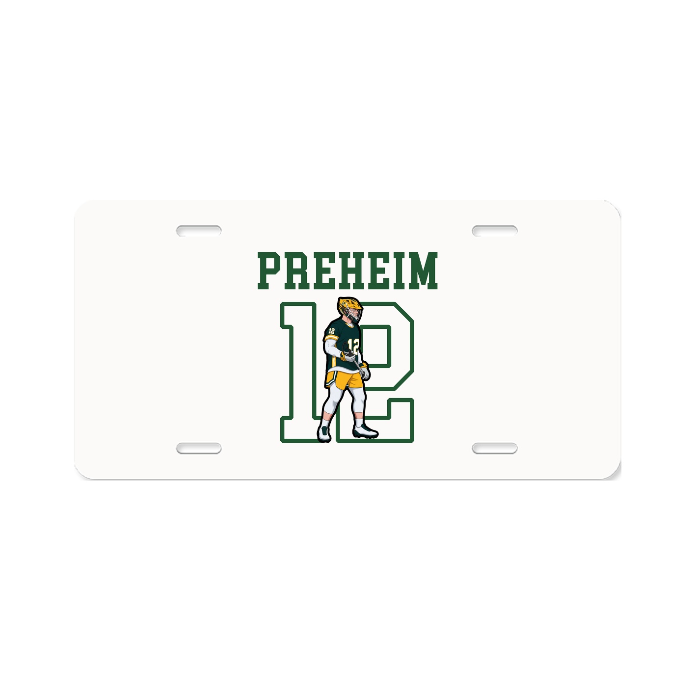 License Plate — Shirsey in Classic