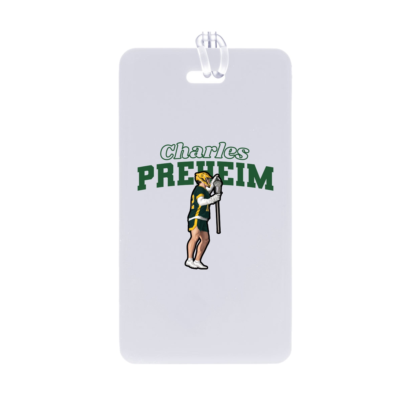 Bag Tag — Name Arch in Classic