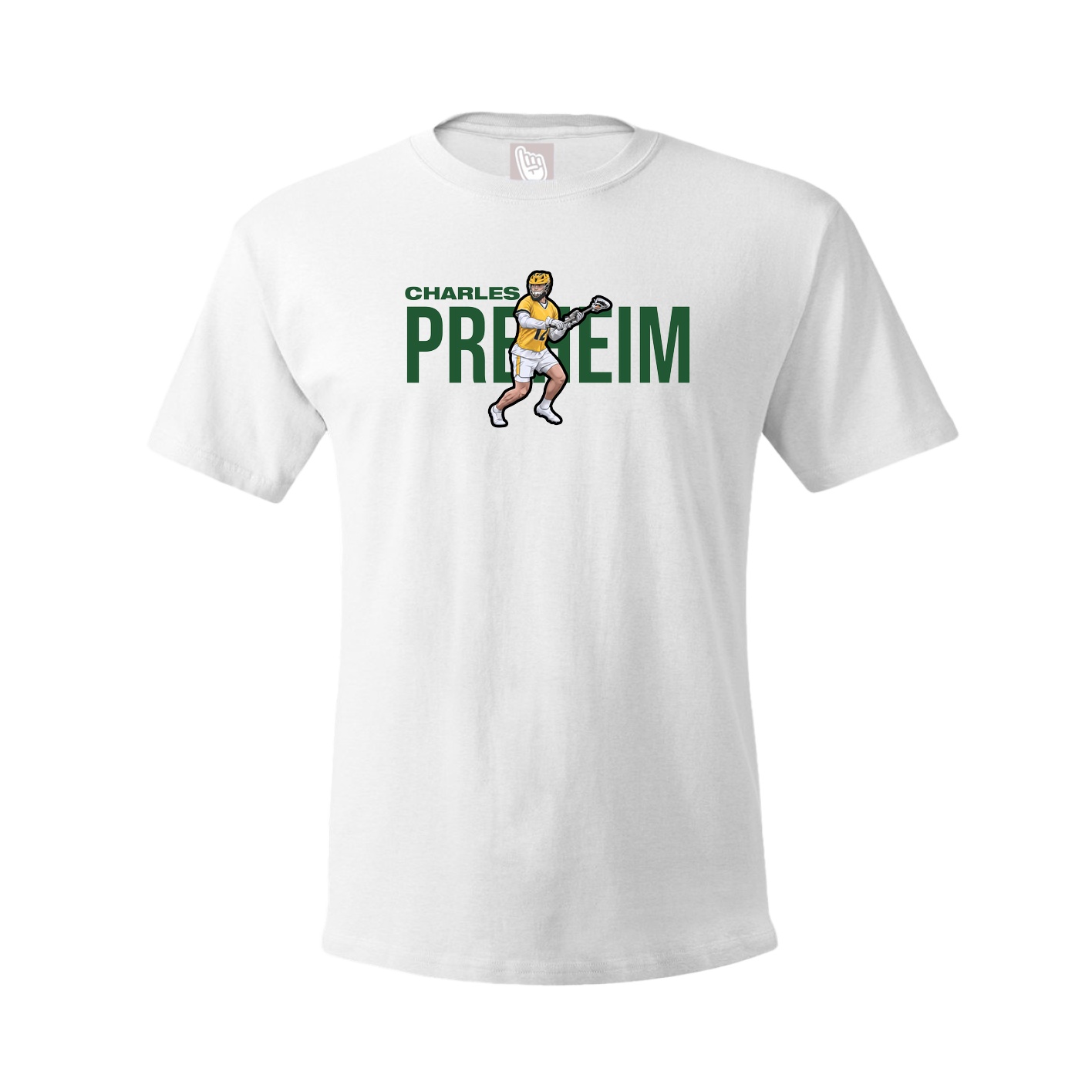 Youth Tee — Player Name in White
