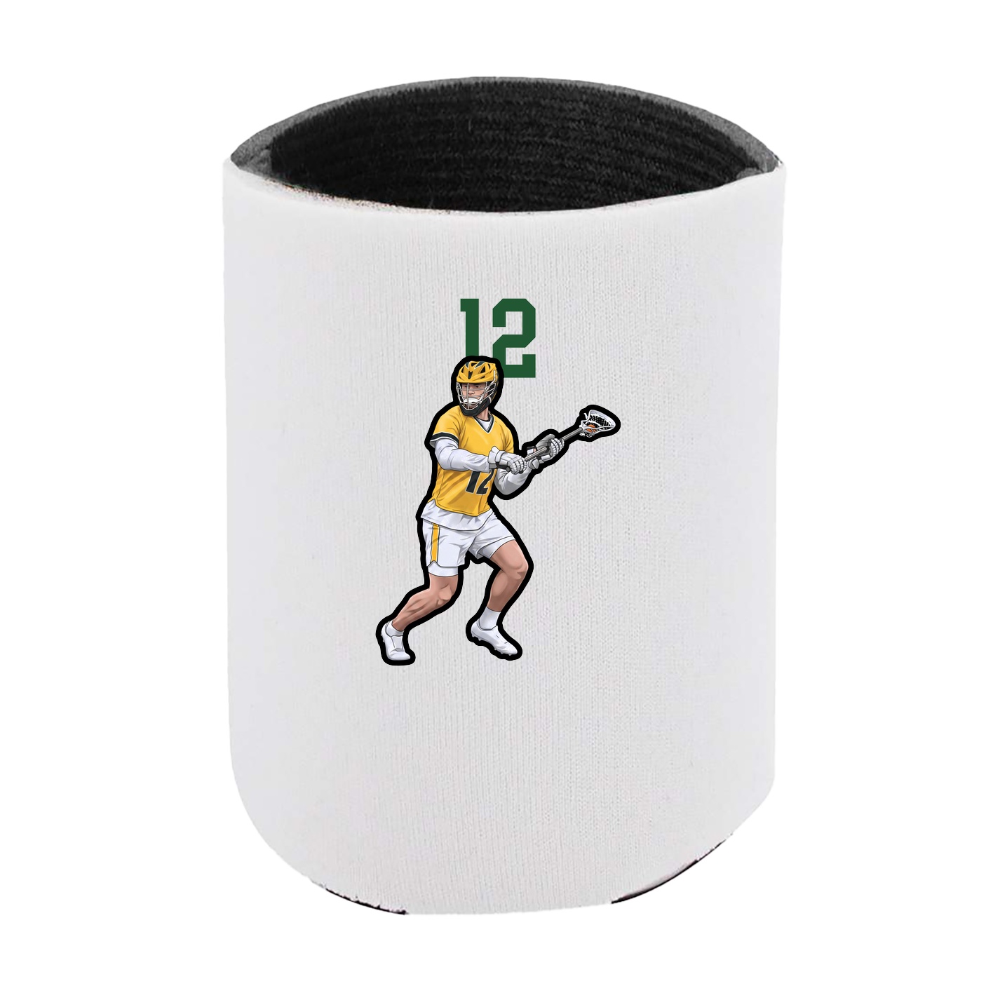 Can Holder — Number Top in White
