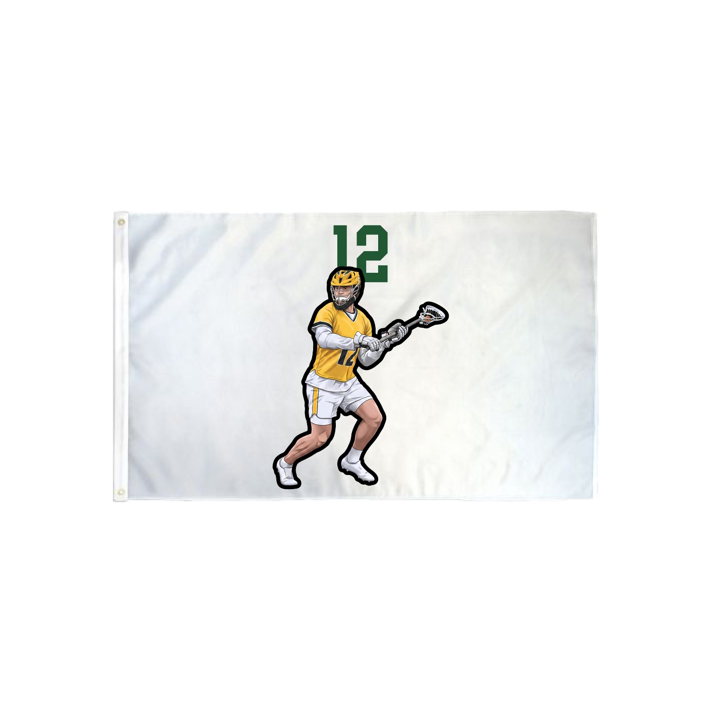 3x5 Flag — Number Top in Classic