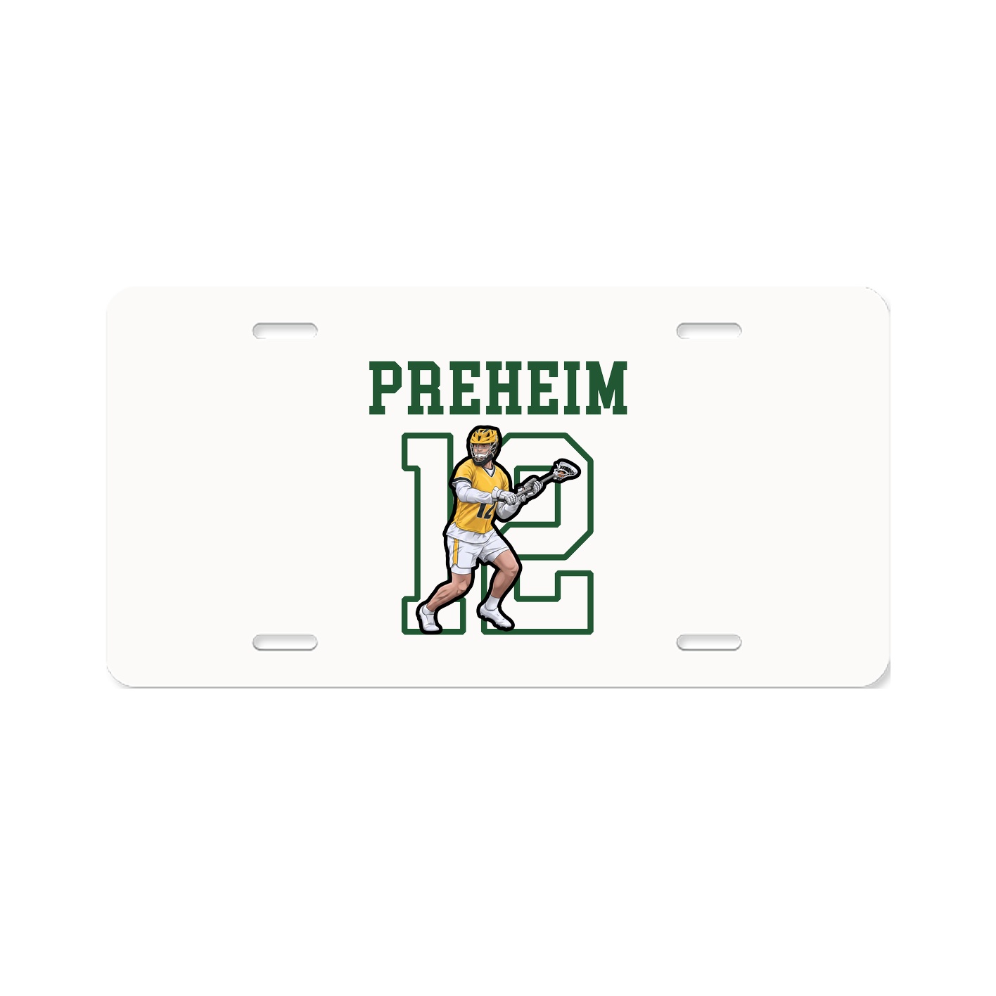 License Plate — Shirsey in Classic