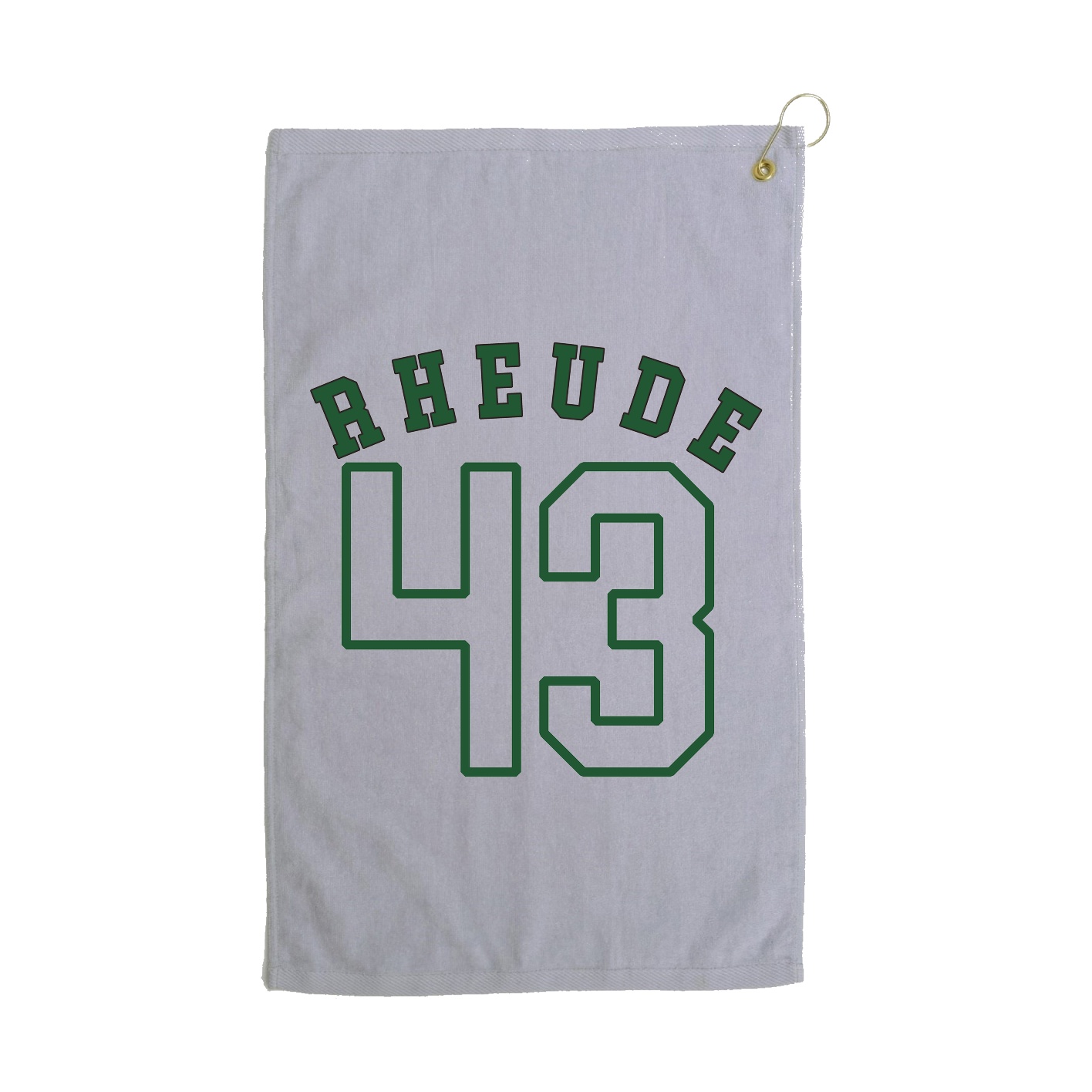 Golf Towel — Shirsey Arch in Grey