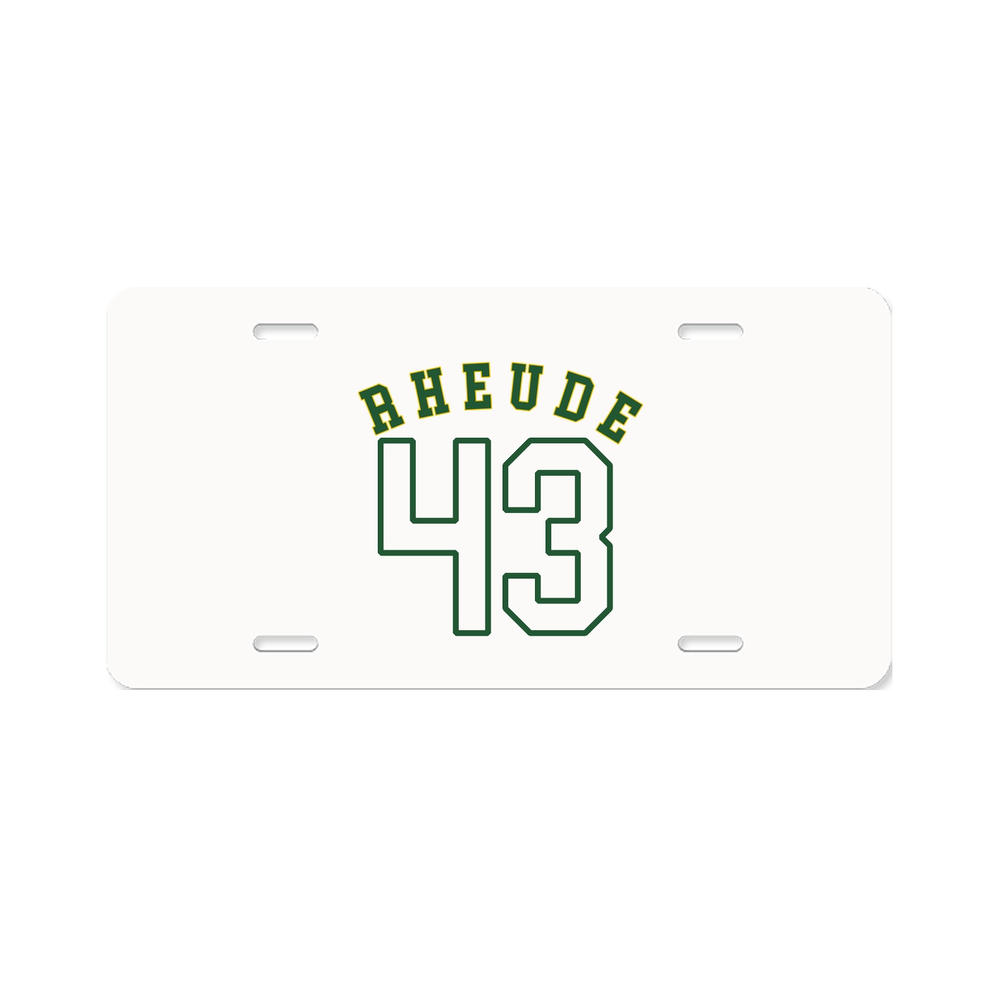 License Plate — Shirsey Arch in Classic